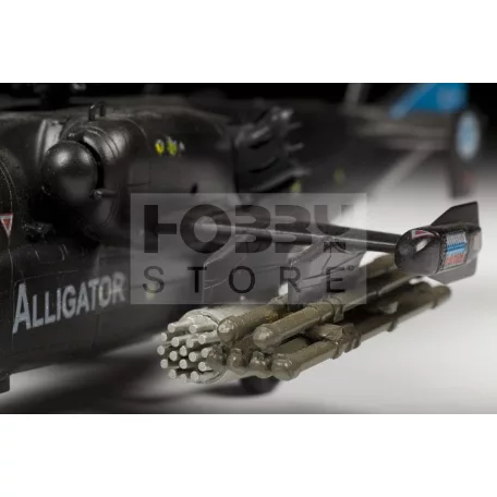 Zvezda Kamov Ka-52 Alligator Combat Helicopter makett 1:72 (7224Z)