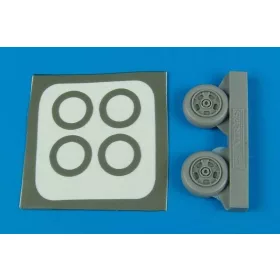   Aires A-7A/B/E Corsiar II wheels & paint masks für Hobby Boss Bausatz - kerekek festőmaszkkal
