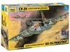 Zvezda Soviet Attack Aircraft SU-25 Frogfoot makett 1:72 (7227Z)