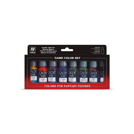 Vallejo Game Color -Game Inks - festékszett 72296R