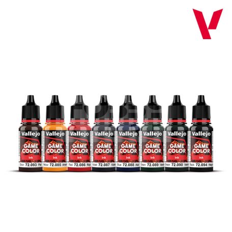 Vallejo Game Color -Game Inks - festékszett 72296