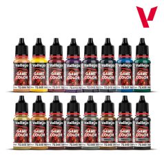 Vallejo Game Color -Advanced Paint Set - festékszett 72298