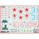 Zvezda MIG-31 Soviet Interceptor makett 1:72 (7229Z)