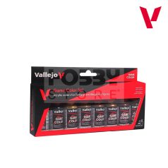   Vallejo Game Color - Mettalic Colors Paint Set - festékszett 72303