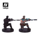 Vallejo Cyberpunk Solo festékszett + Exclusive figura 72309