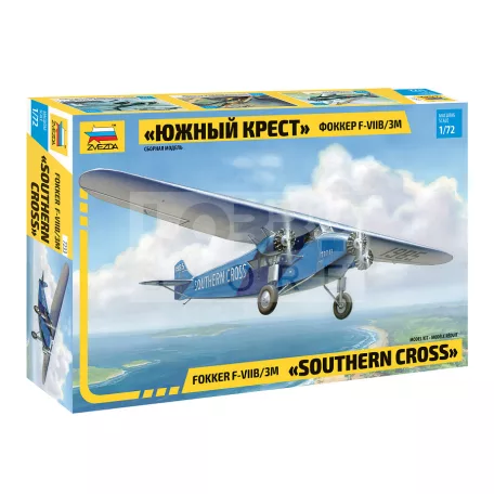 Zvezda Fokker F.VII makett 1:72 (7233Z)