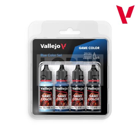 Vallejo Game Color - BLUE COLOR SET - festékszett 72376V