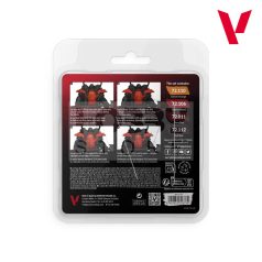 Vallejo Game Color - RED COLOR SET - festékszett 72377V