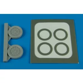   Aires A-4 Skyhawk wheels & paint masks - kerekek festőmaszkkal