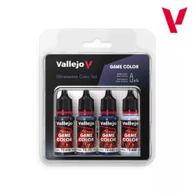   Vallejo Game Color - Ultramarine Color Set - festékszett 72389V
