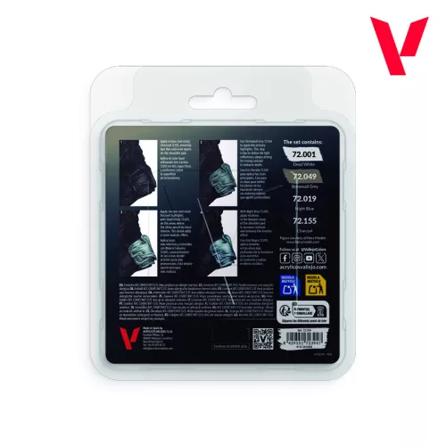 Vallejo Game Color - Silver NMM Set - festékszett 72394V