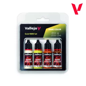 Vallejo Game Color - Gold NMM Set - festékszett 72395V
