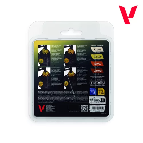 Vallejo Game Color - Gold NMM Set - festékszett 72395V