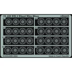   Eduard Accessories WWI Wheel Wire Discs - I. világháborús küllős keréktárcsák