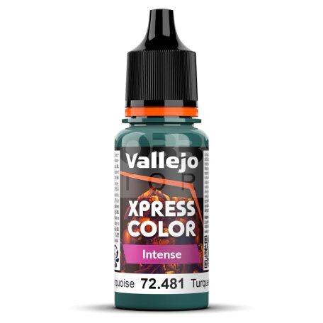 Vallejo - XPRESS Color Intense - Heretic Turquoise akrilfesték 18 ml 72481V