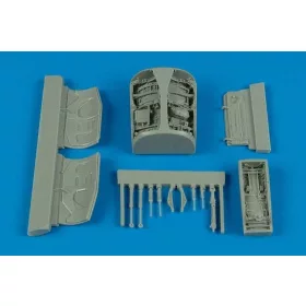   Aires F-16l Sufa wheel bay for Hasegawa - F-16I Sufa – futóműakna