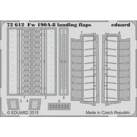   Eduard Accessories Fw 190A-8 landing flaps for Eduard - fékszárnyak