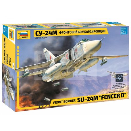 Zvezda - Sukhoi Su-24M Fencer-B makett 1:72 (7267Z)