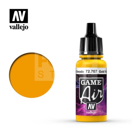 Vallejo Game Air Gold Yellow akrilfesték 72707V