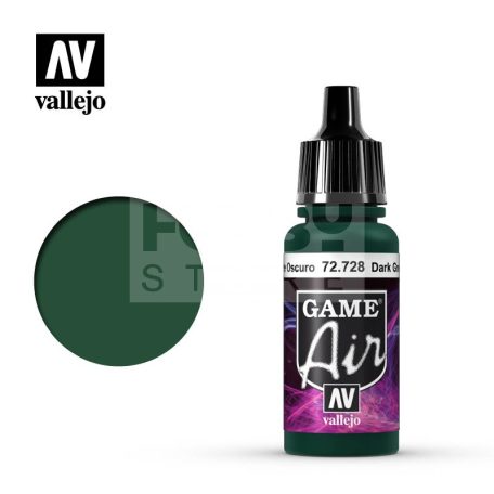 Vallejo Game Air Dark Green akrilfesték 72728V