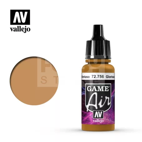 Vallejo Game Air Glorious Gold akrilfesték 72756V