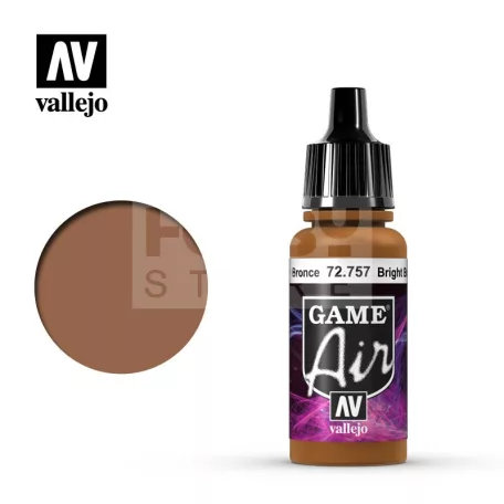 Vallejo Game Air Bright Bronze akrilfesték 72757V