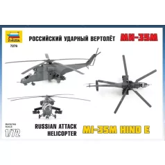 Zvezda Mil Mi-35 Soviet Helicopter makett 1:72 (7276Z)