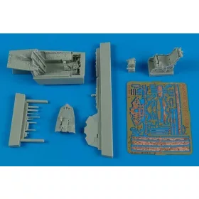   Aires Su-27 Flanker B/J-11B cockpit set (TRU) - cockpitkészlet
