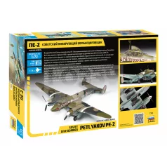 Zvezda Petlyakov Pe-2 makett 1:72 (7283Z)