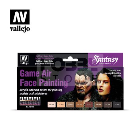 Vallejo Game Air Face Painting festékszett 72865V