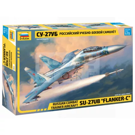 Zvezda Sukhoi SU-27 UB makett 1:72 (7294Z)