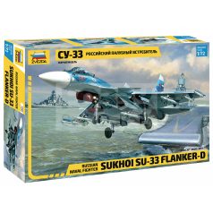   Zvezda Sukkoi SU-33 Russian Naval Fighter makett 1:72 (7297Z)