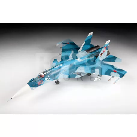 Zvezda Sukkoi SU-33 Russian Naval Fighter makett 1:72 (7297Z)