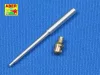 Aber Models 8,8cm Kwk 36 for Tiger I - 8,8 cm-es KwK 36 lövegcső – Tiger I-hez