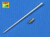 Aber Models 7,5cm KwK 42L/70 German tank barrel for Panther - 7,5 cm-es KwK 42L/70 német harckocsi-lövegcső
