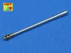 Aber Models 122mm D-25T Soviet tank barrel for IS-2, IS-3, ISU-122S - 122 mm-es D-25T szovjet harckocsi-lövegcső