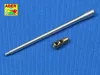 Aber Models 122mm D-25T Soviet tank barrel for IS-2, IS-3, ISU-122S - 122 mm-es D-25T szovjet harckocsi-lövegcső