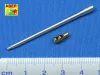Aber Models 122mm D-25T Soviet tank barrel for IS-2, IS-3, ISU-122S - 122 mm-es D-25T szovjet harckocsi-lövegcső