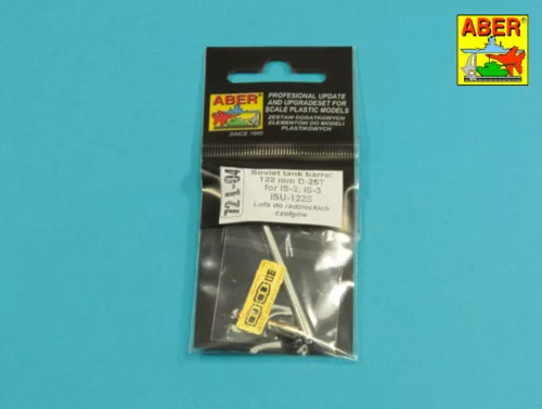 Aber Models 122mm D-25T Soviet tank barrel for IS-2, IS-3, ISU-122S - 122 mm-es D-25T szovjet harckocsi-lövegcső