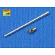 Aber Models British 75mm ROQF MkV barrel for Cromwell - brit 75 mm-es ROQF MkV lövegcső