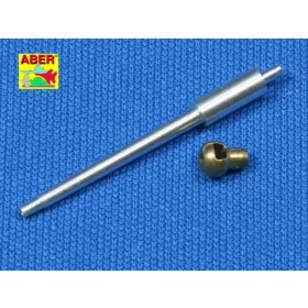   Aber Models German 75 mm KwK 40 L/43 barrel for Pz.Kpfw. IV, Ausf F2 - német 75 mm-es KwK 40 L/43 lövegcső