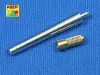 Aber Models Soviet gun barrel for ISU 152 - szovjet lövegcső