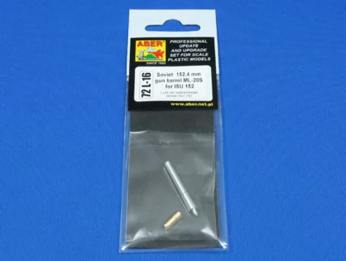 Aber Models Soviet gun barrel for ISU 152 - szovjet lövegcső