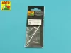 Aber Models German PaK43/1 gun barrel for Nashorn - német PaK43/1 lövegcső