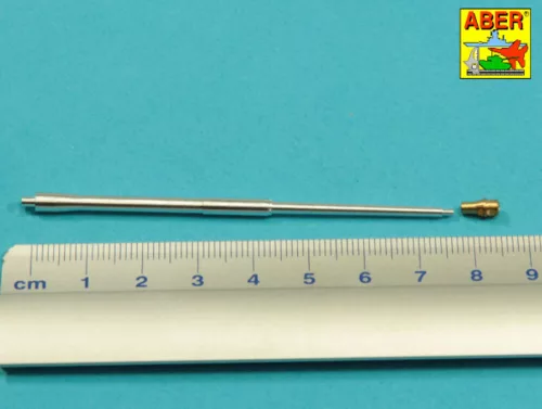 Aber Models German PaK43/1 gun barrel for Nashorn - német PaK43/1 lövegcső