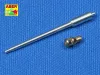 Aber Models German gun barrel for Pz.Kpfw. IV ausf. J - német lövegcső