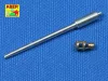 Aber Models German gun barrel for Pz.Kpfw IV. Ausf, H - német lövegcső