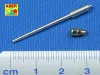Aber Models German gun barrel for Pz.Kpfw IV. Ausf, H - német lövegcső