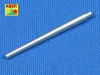 Aber Models U.S. tank barrel for M10 - amerikai harckocsi-lövegcső