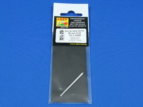 Aber Models Soviet tank barrel D-5T for T-34/76 - szovjet harckocsi D-5T lövegcső